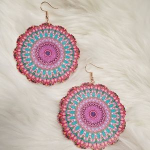 Boho Wood Earrings
